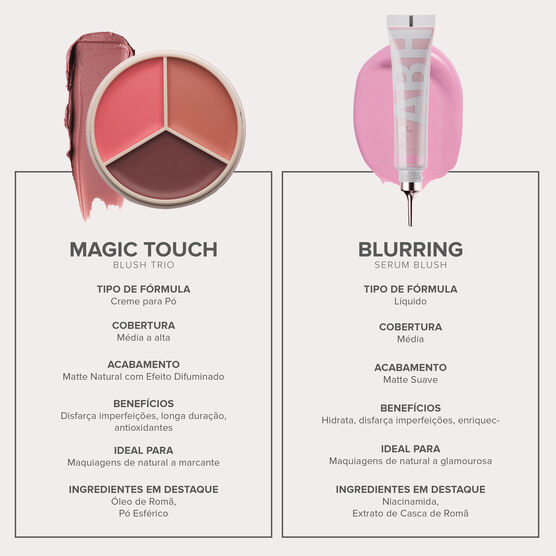 MAGIC TOUCH BLUSH TRIO - BERRY/ROSE TRIO